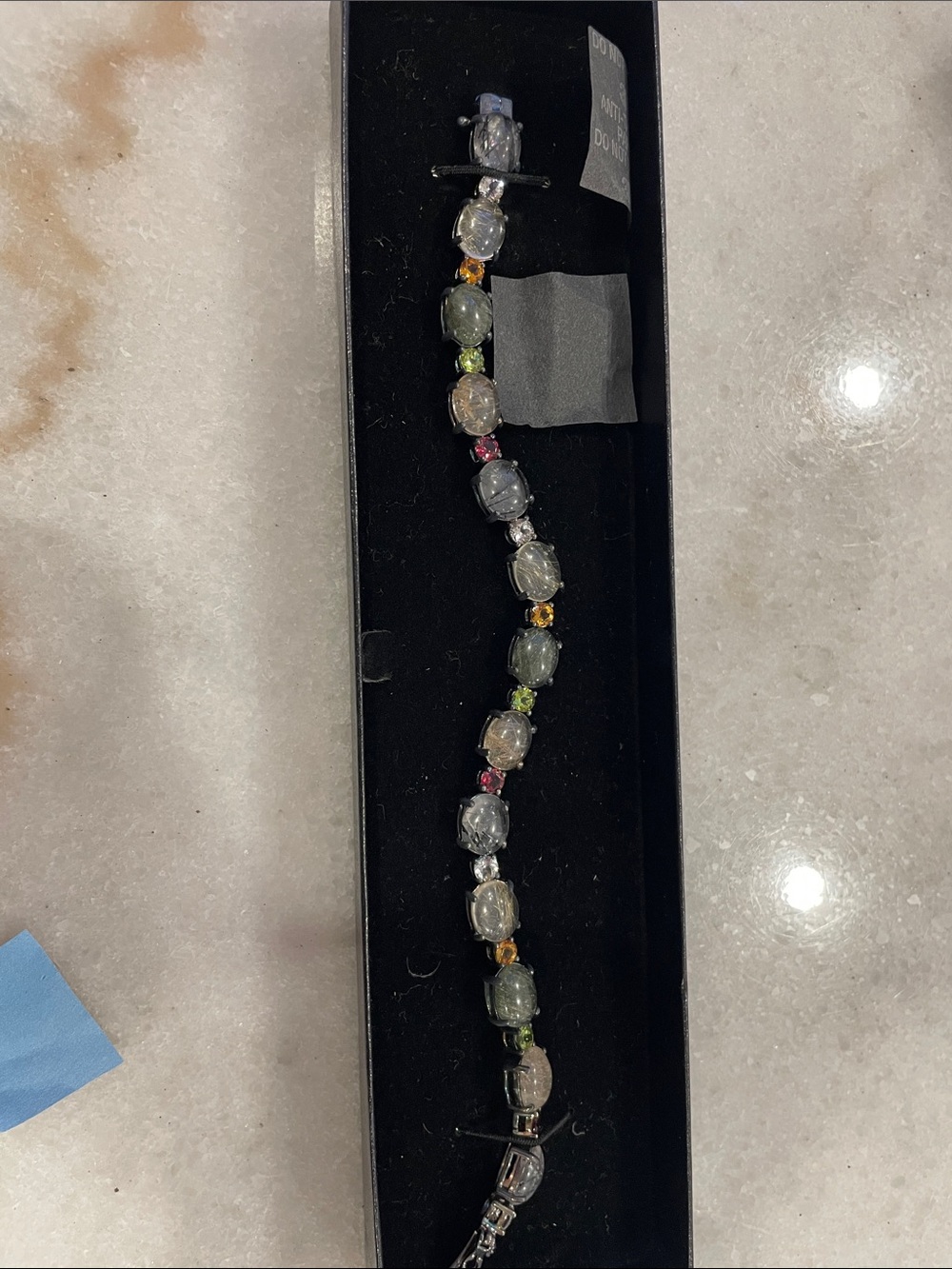 Multicolor Stone Tennis Bracelet - Women Jewelry